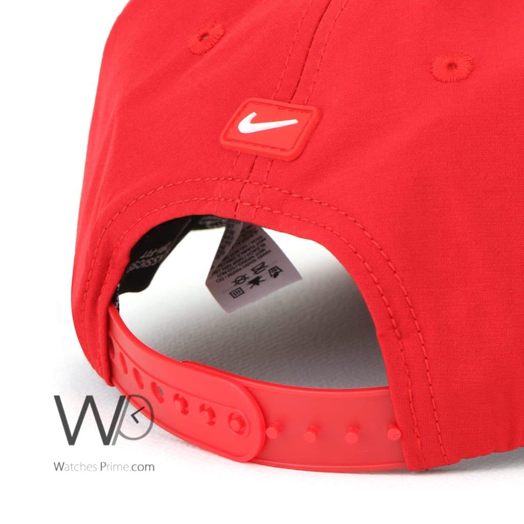 Nike Red Baseball Cotton Hat | Watches Prime