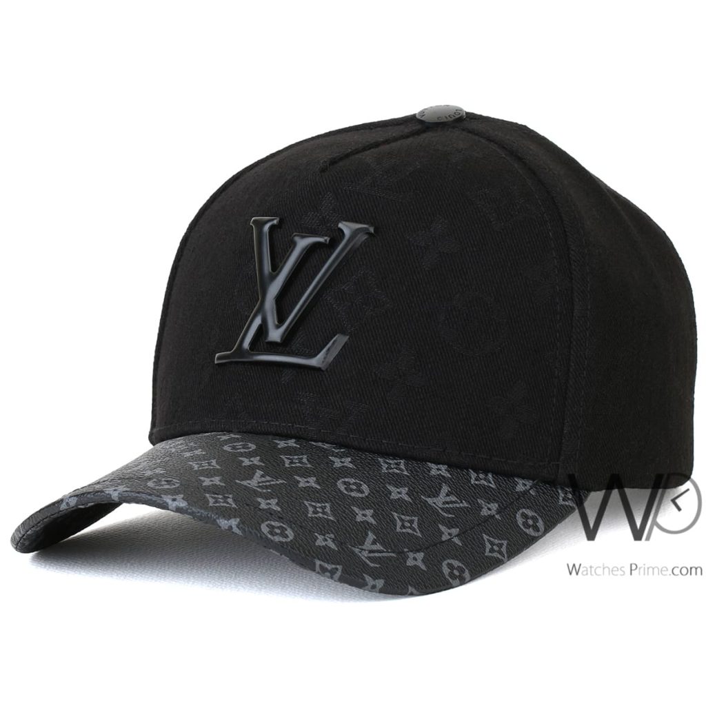 Trucker كاب ماركة لويس فيتون LV اسود | واتشز برايم