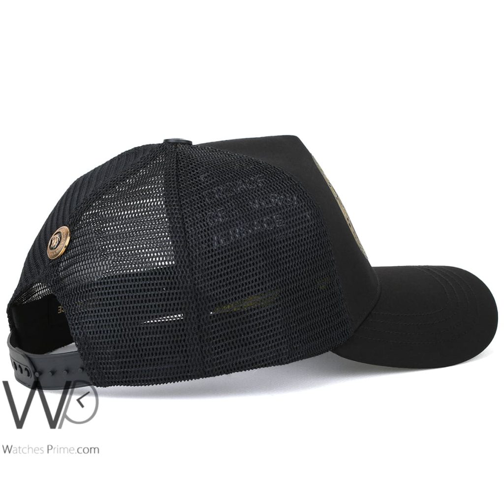 كاب ماركة فرزاتشي trucker اسود | واتشز برايم
