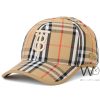 Burberry BT Beige Cotton Baseball Cap | Watches Prime
