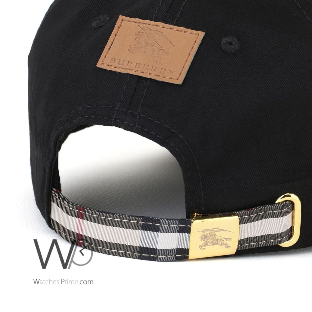 Burberry Horse BT Black Baseball Cap | Watches Prime