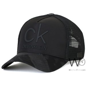 كاب-ماركة-كالفن-كلاين-trucker-اسود