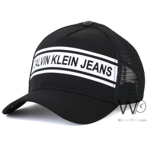 كاب-ماركة-كالفن-كلاين-trucker-اسود