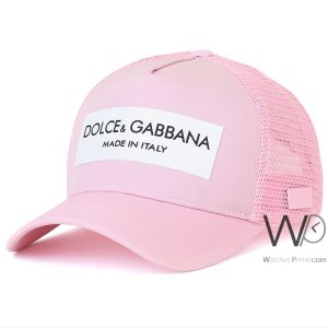 كاب-ماركة-دولتشي-آند-غابانا-trucker-وردى