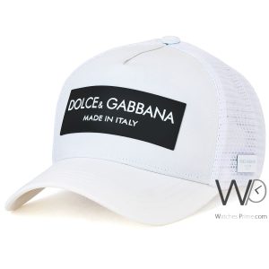 كاب-ماركة-دولتشي-آند-غابانا-trucker-ابيض