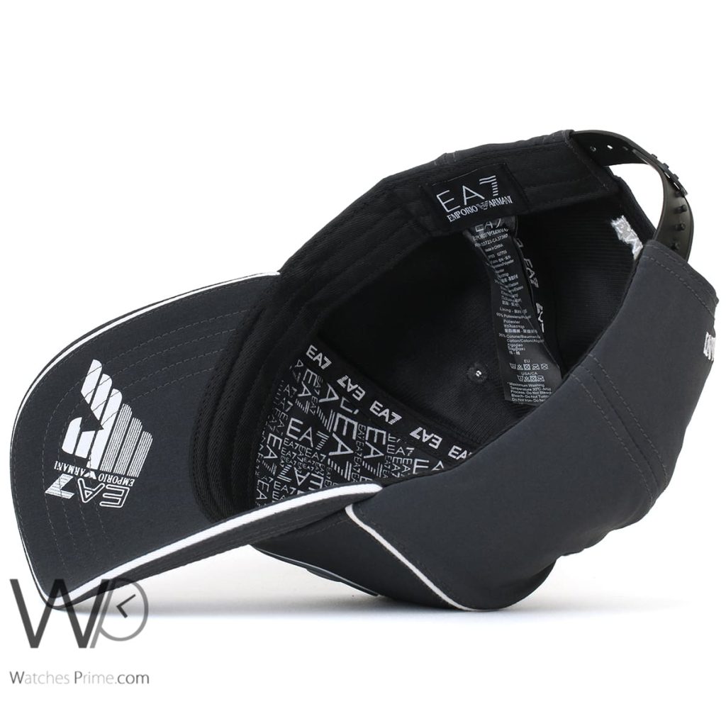 Emporio Armani EA7 Gray Baseball Cap | Watches Prime