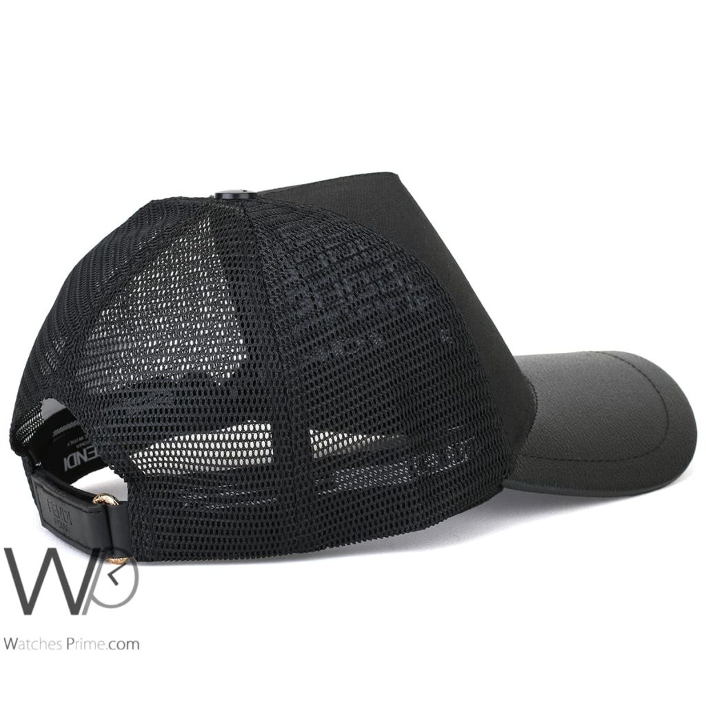 كاب ماركة فندي Trucker اسود | واتشز برايم