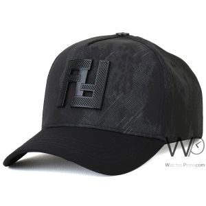 كاب-ماركة-فندى-baseball-اسود-قطن