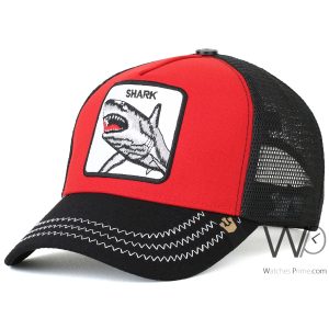 كاب-ماركة-جورين-بروس-trucker-احمر