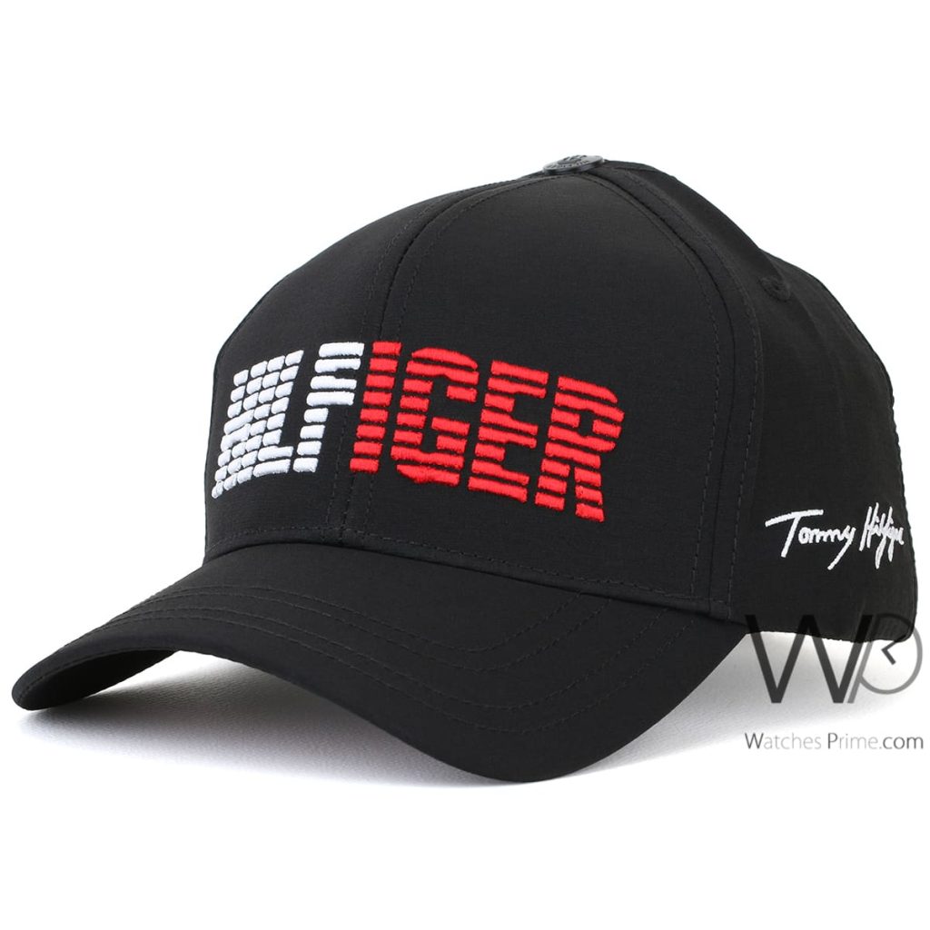 Tommy Hilfiger Baseball Cap Black Cotton | Watches Prime