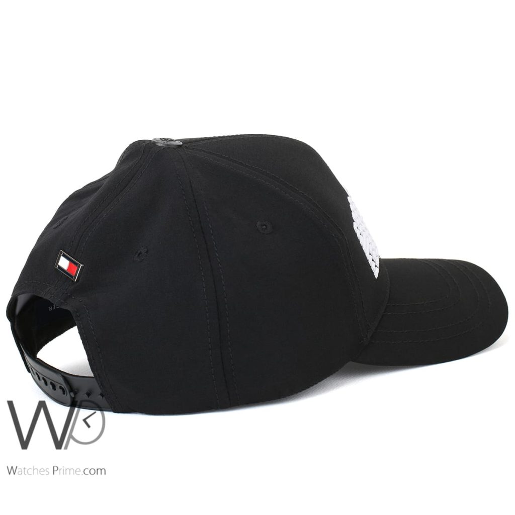 Tommy Hilfiger Baseball Cap Black Cotton | Watches Prime