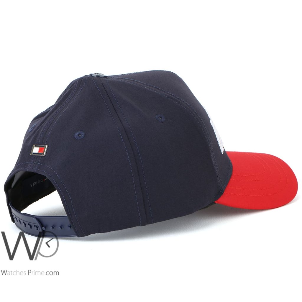 Tommy Hilfiger Baseball Cap Navy Blue Red | Watches Prime