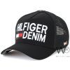 Tommy Hilfiger Denim Trucker Cap Black | Watches Prime
