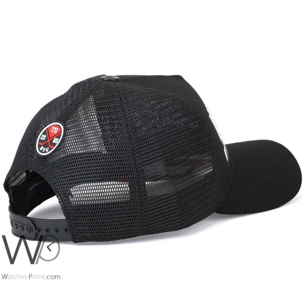 Tommy Hilfiger Denim Trucker Cap Black | Watches Prime