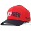 Tommy Hilfiger Red Baseball Cap Cotton | Watches Prime