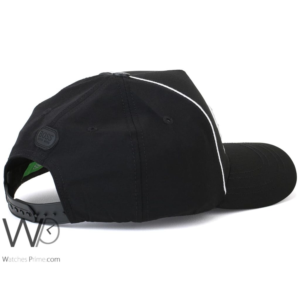 Hugo Boss Baseball Cap Cotton Black| Watches Prime