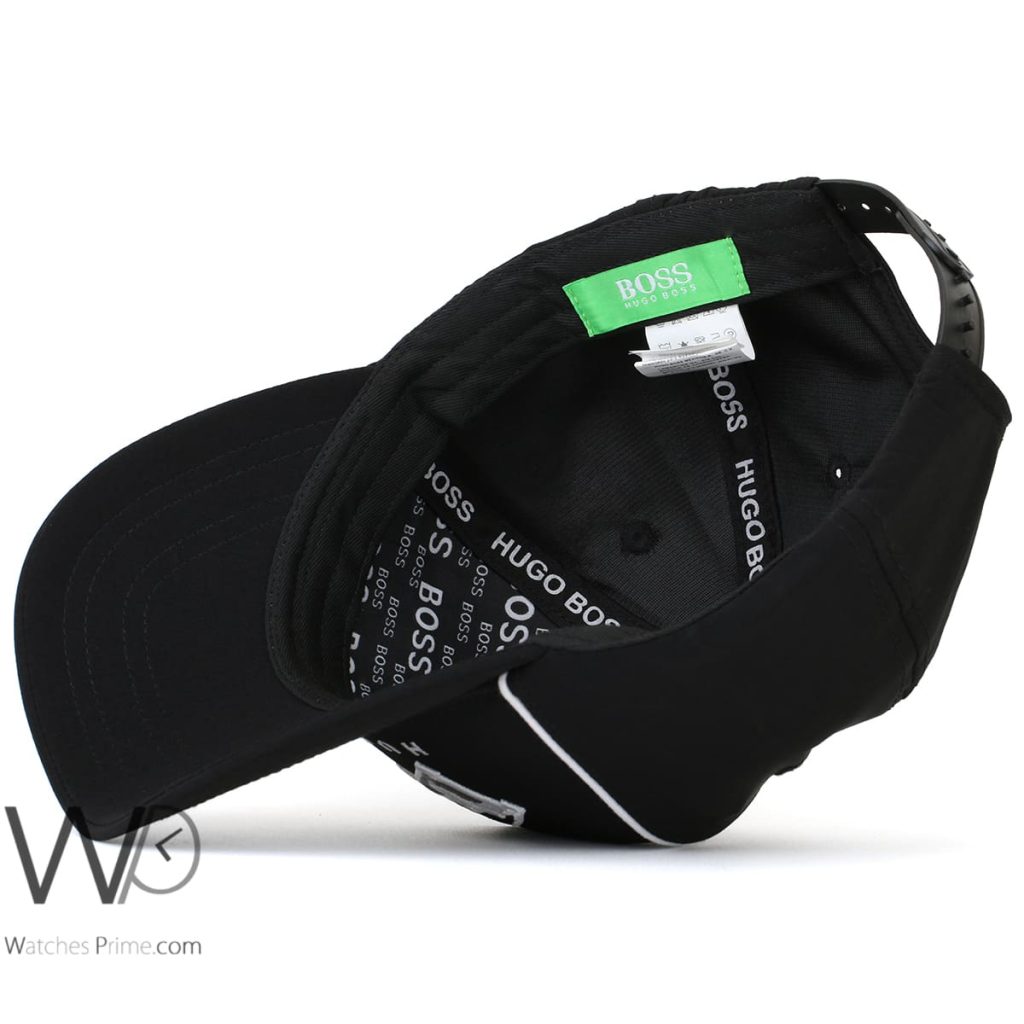 Hugo Boss Baseball Cap Cotton Black| Watches Prime