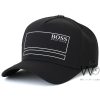 Hugo Boss Black Cotton Baseball Cap | Watches Prime