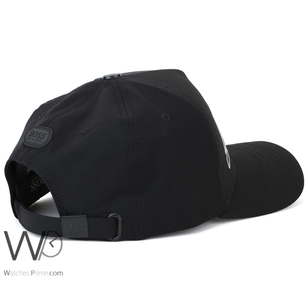 Hugo Boss Black Cotton Baseball Cap | Watches Prime