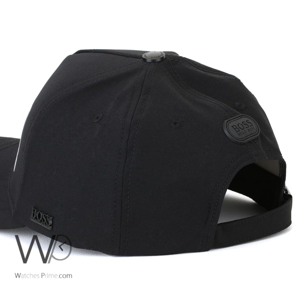 Hugo Boss Black Cotton Baseball Cap | Watches Prime