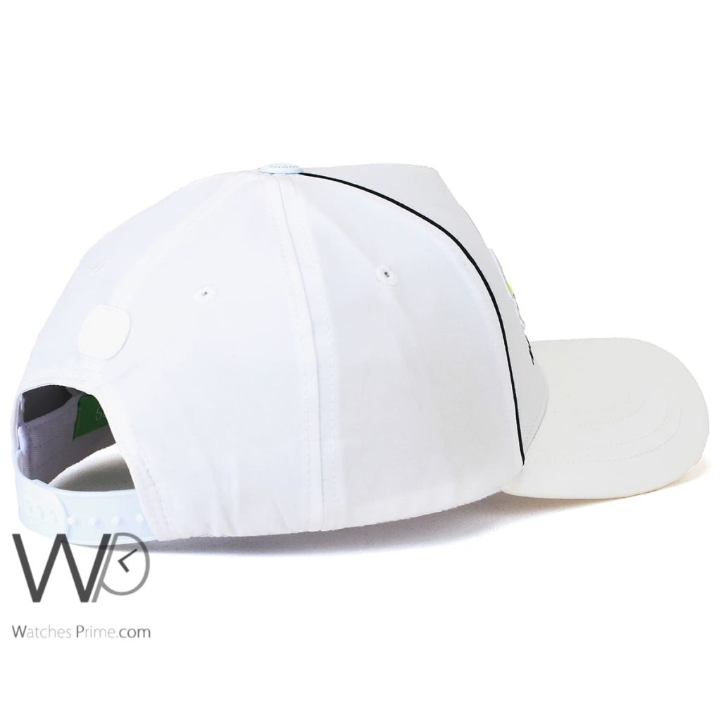 Hugo Boss White Baseball Cap Cotton | Watches Prime