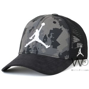 Jordan trucker black cap net men hat