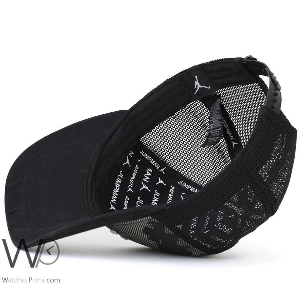 Jordan camouflaged trucker Net Cap Black | Watches Prime