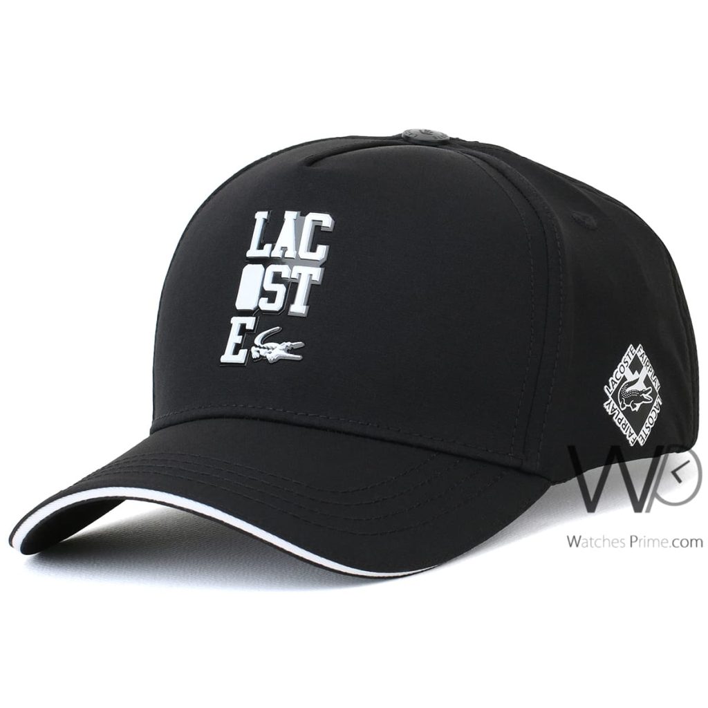 Lacoste Fairplay Baseball Cap Black | Watches Prime