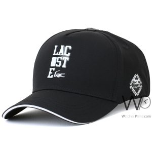 Lacoste baseball black fairplay cap cotton hat