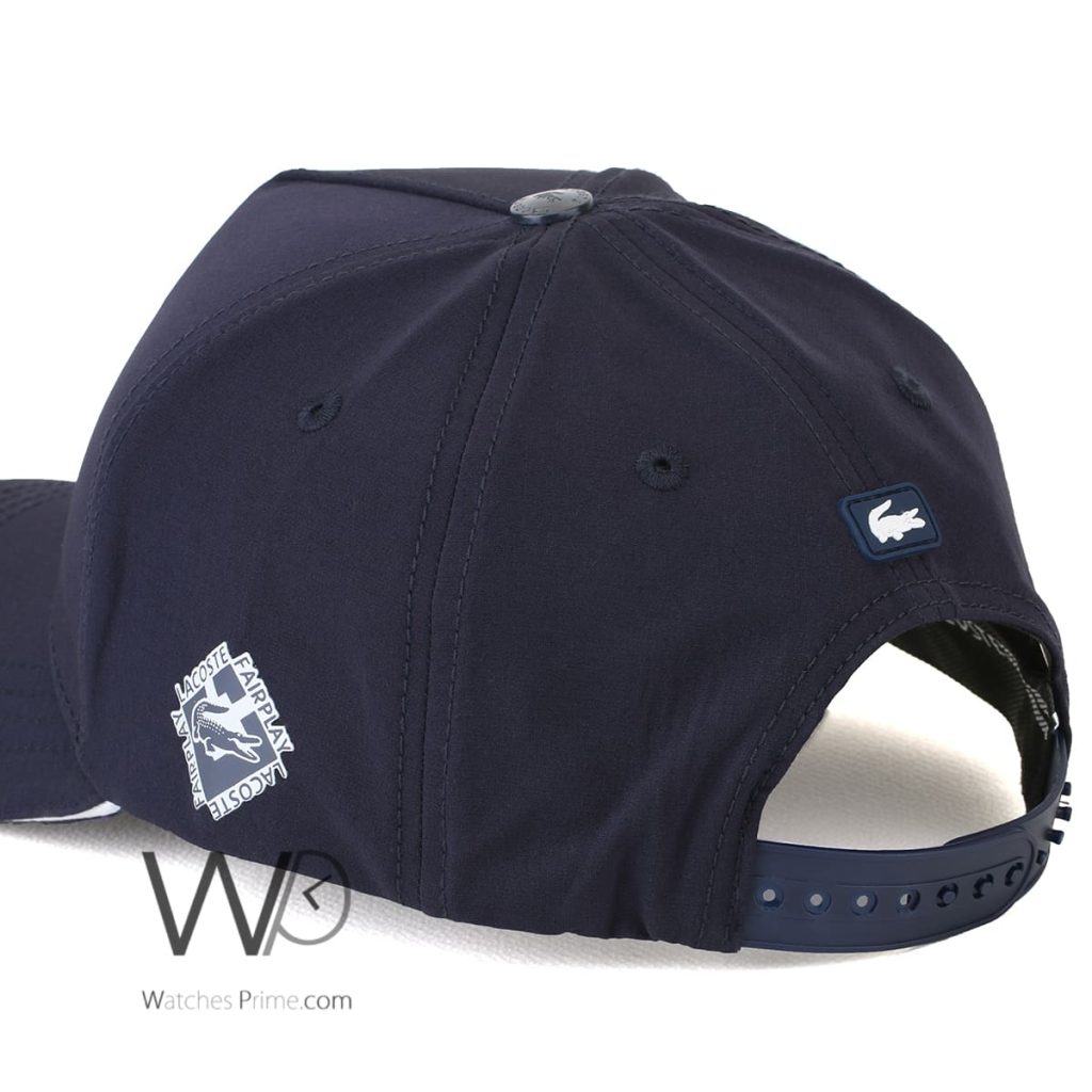 Lacoste Fairplay Navy Blue Baseball Cap | Watches Prime