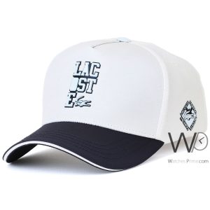 Lacoste baseball white fairplay cap cotton hat