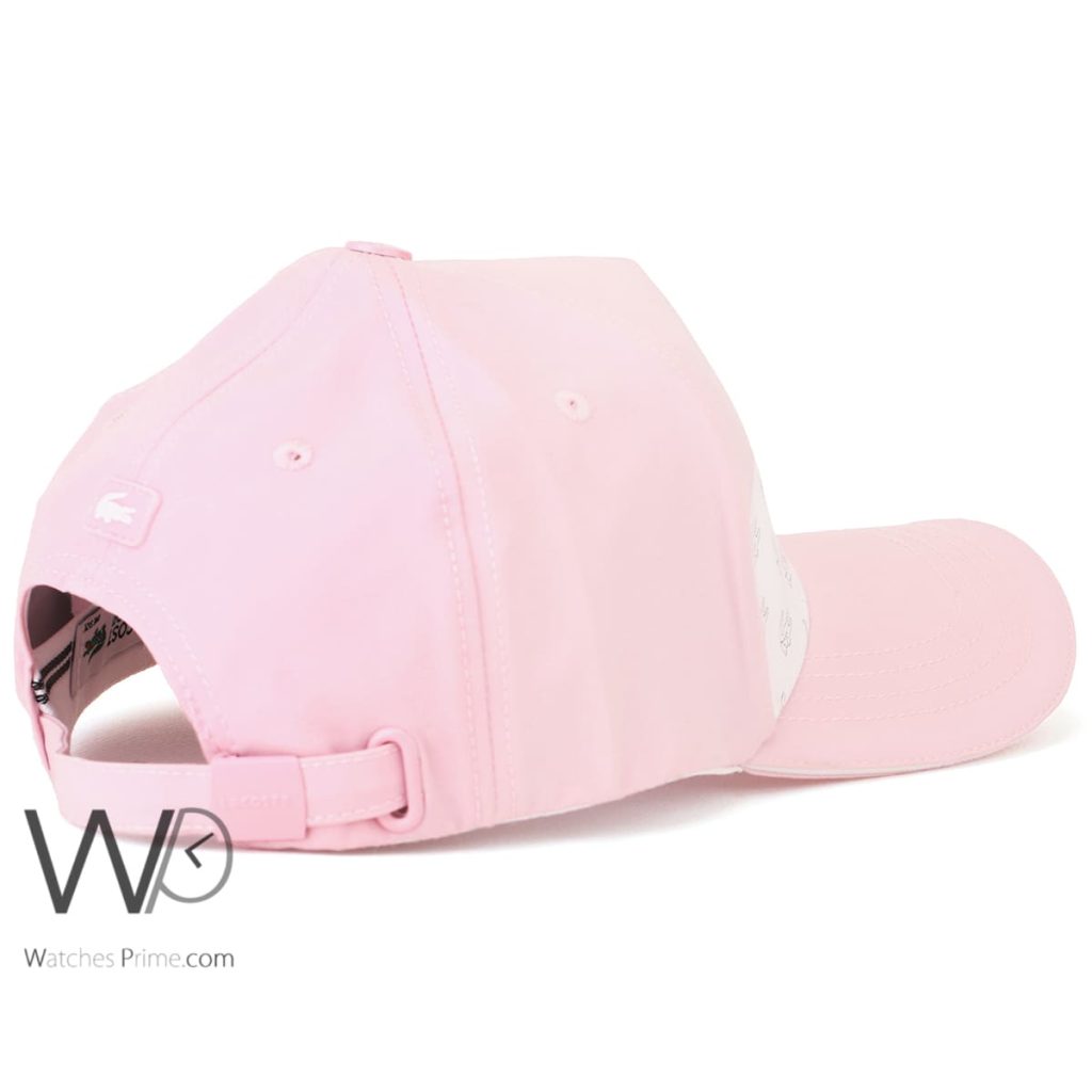 Lacoste Croc Pink Baseball Cap | Watches Prime