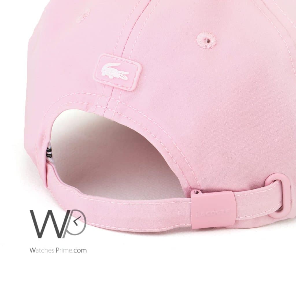 Lacoste Croc Pink Baseball Cap | Watches Prime