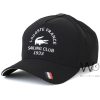 Lacoste France Sailing Club Black Baseball Cap | Watches Prime