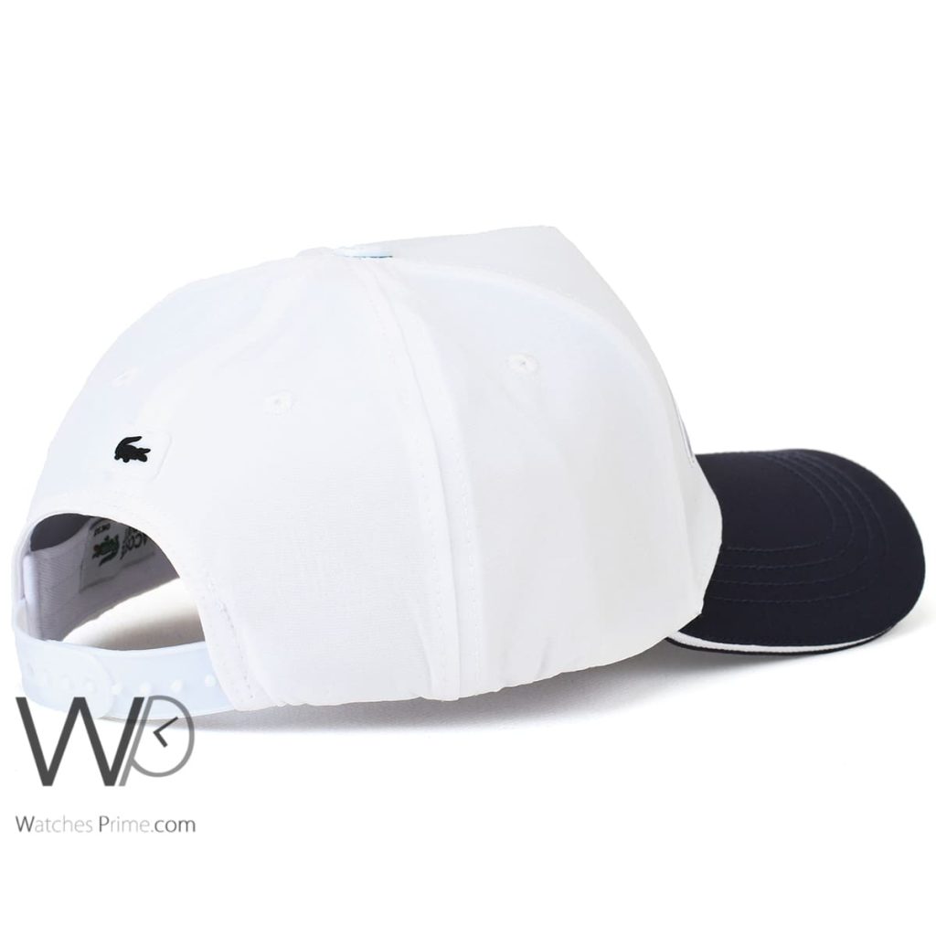 Lacoste Sport EST White Baseball Cap | Watches Prime