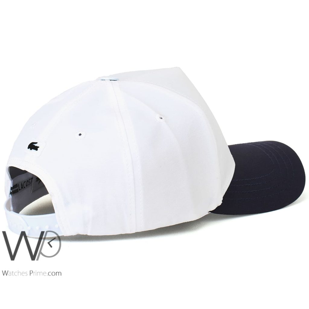 Lacoste Sport Cocodile White Baseball Cap | Watches Prime