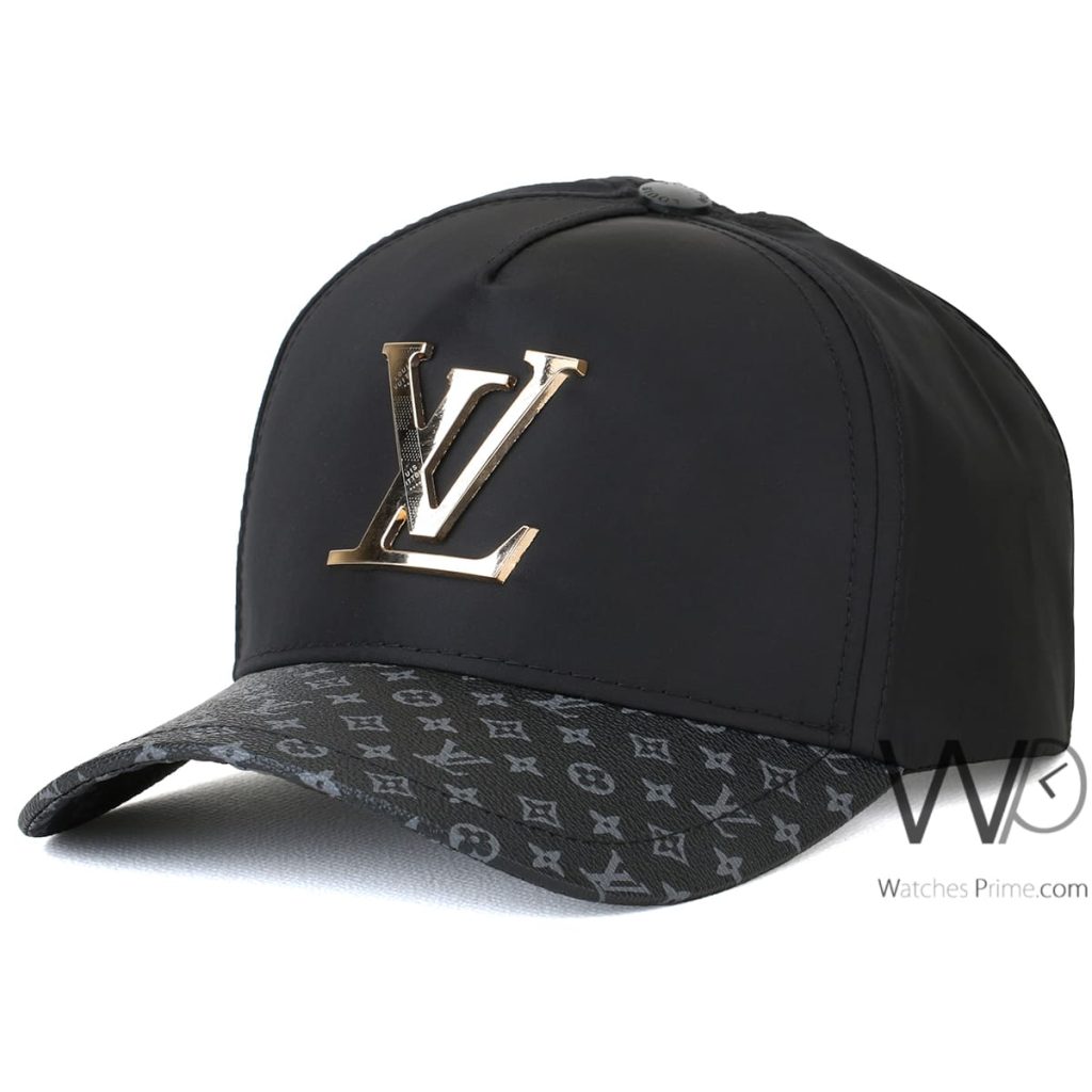 Trucker كاب ماركة لويس فيتون LV اسود | واتشز برايم