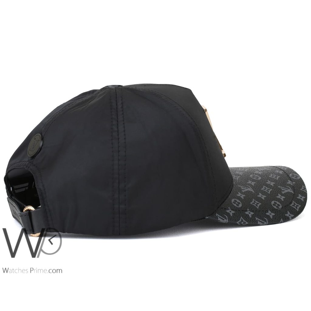 Trucker كاب ماركة لويس فيتون LV اسود | واتشز برايم