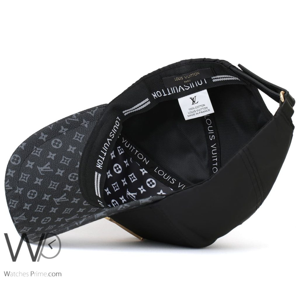 Trucker كاب ماركة لويس فيتون LV اسود | واتشز برايم