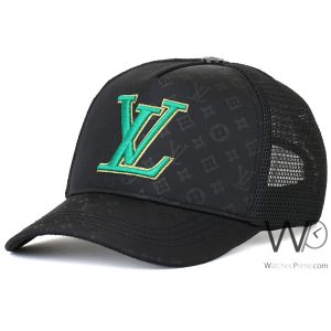كاب-ماركة-لويس-فيتون-trucker-اسود