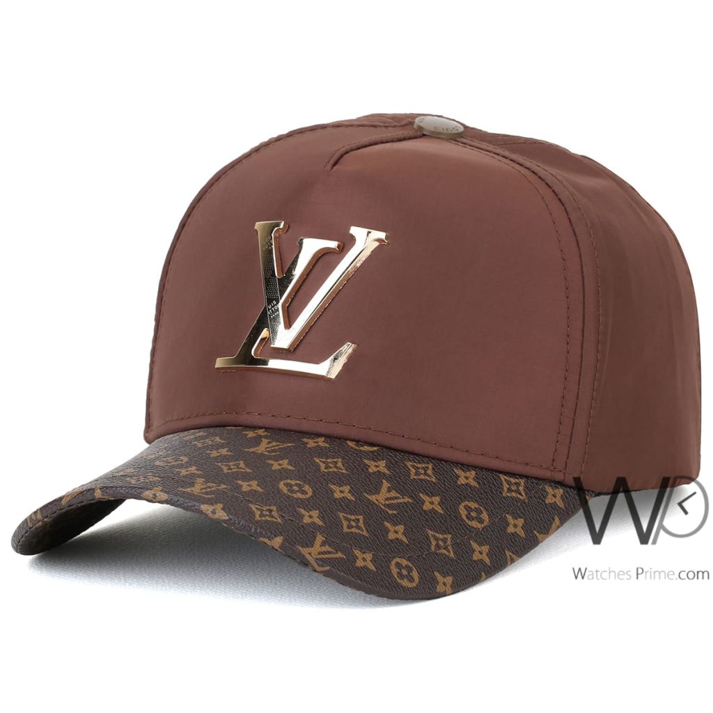 Trucker كاب ماركة لويس فيتون LV بني | واتشز برايم