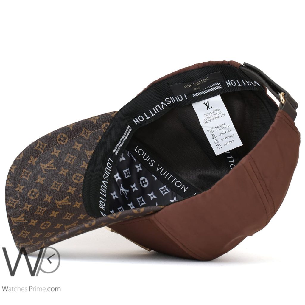 Trucker كاب ماركة لويس فيتون LV بني | واتشز برايم