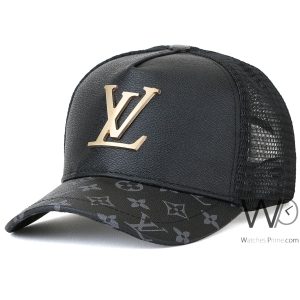 كاب-ماركة-لويس-فيتون-trucker-اسود-رجالى