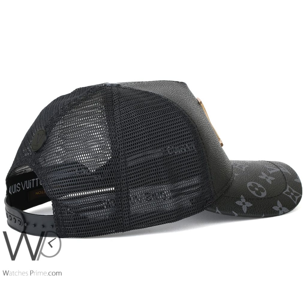كاب لويس فيتون LV اسود Trucker | واتشز برايم
