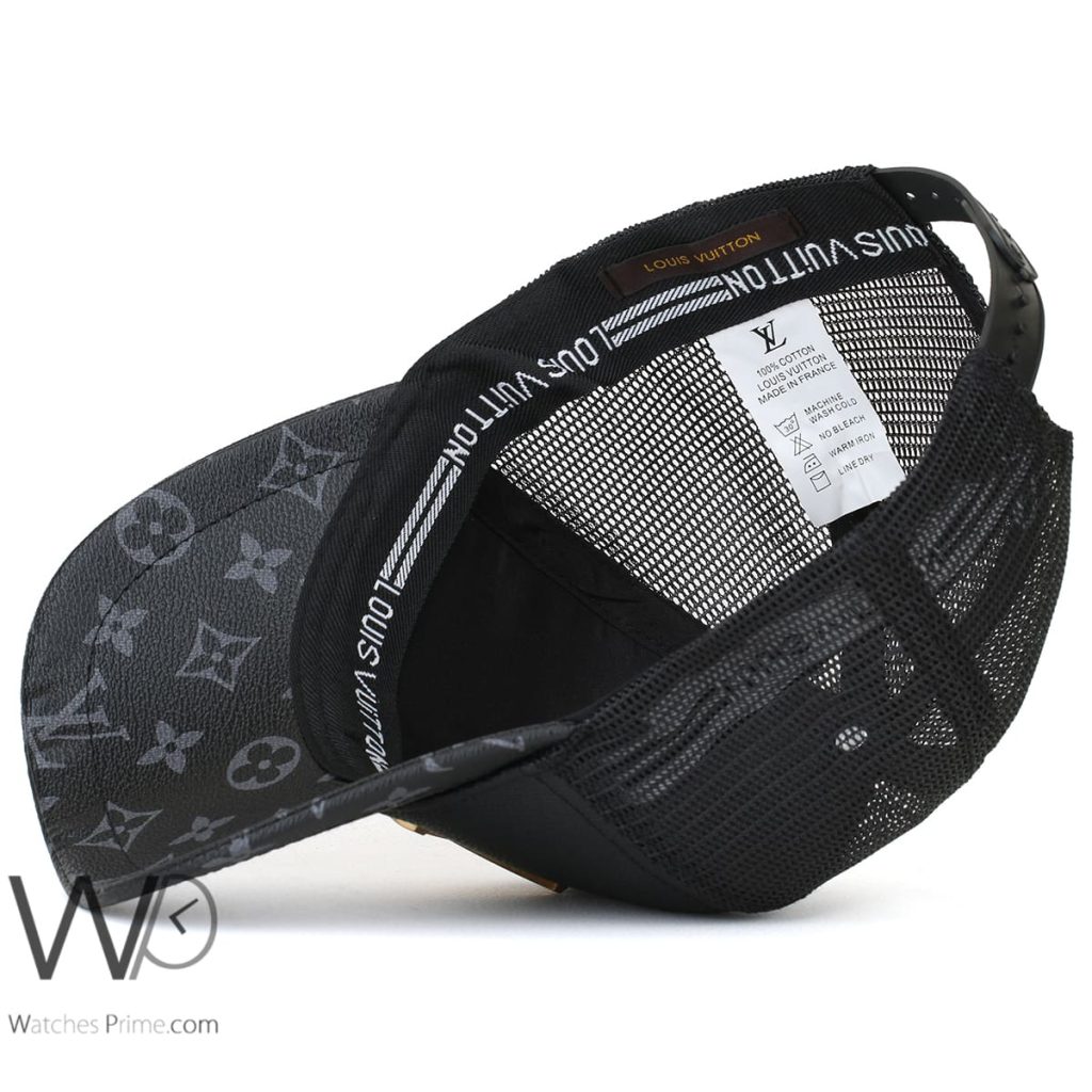 كاب لويس فيتون LV اسود Trucker | واتشز برايم