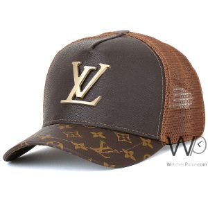 كاب-ماركة-لويس-فيتون-trucker-بنى