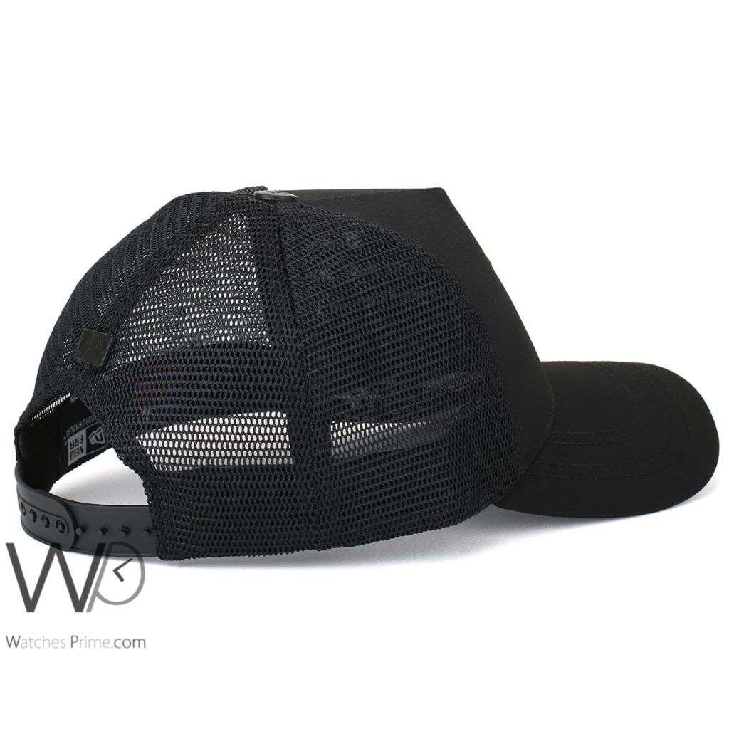 New York New Era NY Trucker Net Hat Black | Watches Prime