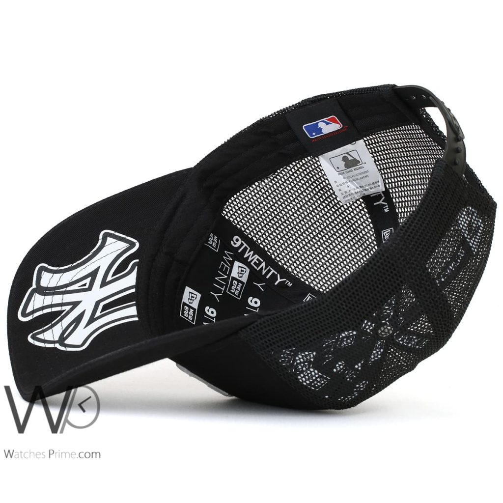New York New Era Yankees Trucker Cap Black | Watches Prime