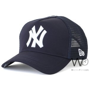 New era new york yankees ny trucker blue cap net hat
