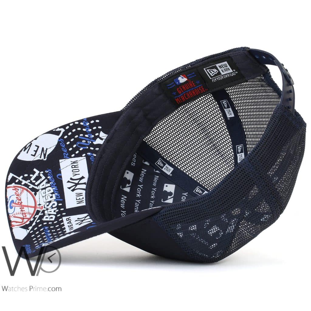 New York New Era NY Navy Blue Trucker Cap | Watches Prime